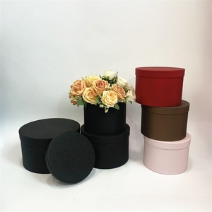 Vàng hành tây giấy tròn xô thiết lập với ba hộp hoa tươi, hộp hoa vĩnh cửu, và đi kèm hộp quà tặng - Product Image 1