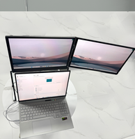 Écran portable double pliable DUOCreate 15,6 pouces FHD 1080P IPS pour ordinateur portable, série professionnelle, Type-C pour Plug & Play
