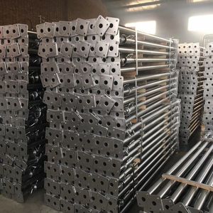 Étais de coffrage en acier robustes, type italien et espagnol, thermolaqués, réglables en hauteur, avec écrou de fixation pour support de dalle - Product Image 3