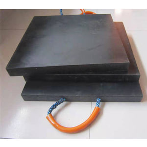 Capacité de charge 400*400*40mm Tampon de stabilisateur de grue en HDPE de 12 tonnes - Product Image 1