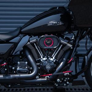 Filtro Aria Rosso per Harley <span class=keywords><strong>Softail</strong></span> 18+ 107/114/117 Fatboy Breakout Street Bob e Touring 17+ 107/114 Road King Street Glide Trike - Product Image 2