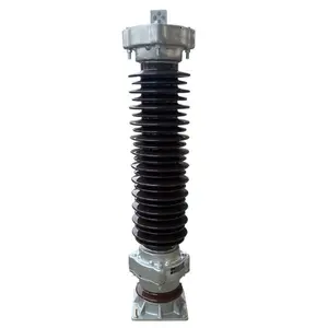 High quality Y5(10)WZ 10-110KV 150-800A Ceramic power distribution Arrester For Outdoor Power Station