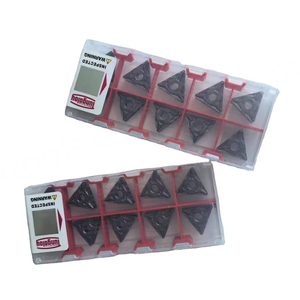 Outil de tournage CNC TUNGALOYS TNMG160408-SF AH6225 avec plaquettes en carbure de tungstène revêtues PVD CVD, dureté 92HRC pour les opérations de tournage - Product Image 1