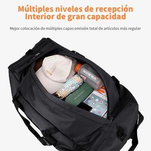 Borsa <span class=keywords><strong>da</strong></span> Viaggio <span class=keywords><strong>Grande</strong></span> con Ruote, Zaino Pieghevole con Tracolla Nascosta, Vendita all'Ingrosso - Product Image 3