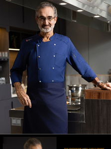 Uniforme de Chef Pas Cher Résistant aux Hautes Températures et Anti-Salissures pour Hôtels, Restaurants et Bars - Product Image 6