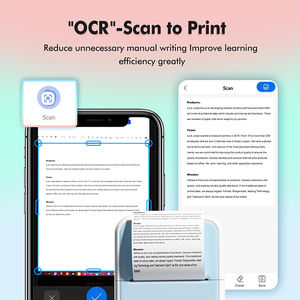 <span class=keywords><strong>Imprimante</strong></span> <span class=keywords><strong>photo</strong></span> thermique <span class=keywords><strong>portable</strong></span> pour enfants - Étiqueteuse éducative avec batterie 1200 mAh, compatible Android/iOS, vente en gros usine - Product Image 4