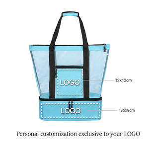 Bolsa de <span class=keywords><strong>playa</strong></span> con compartimento enfriador, respetuoso con el medio ambiente, reutilizable, impermeable, <span class=keywords><strong>a</strong></span> prueba de arena - Product Image 4