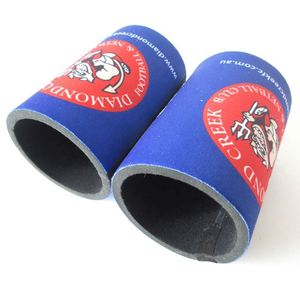 Promotional 5mm Neoprene Can <b>Cooler</b> Universal 12oz Stubby Holder Printed Wedding Neoprene Sublimation Coozies for Wine Beer - Product Image 4