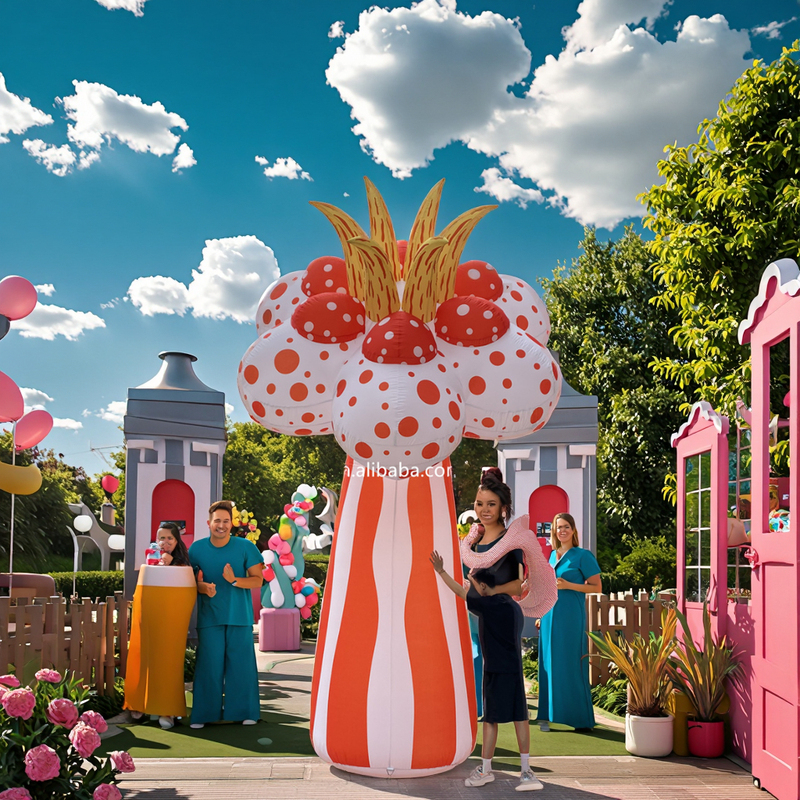 Outdoor Advertising Inflatable Flower and Plant