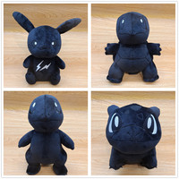 Peluche pokémon, Pikachu noir, nouveau Style, jouet Bulbasaur, ronflement, poupée, vente en gros