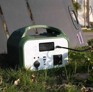 600w <b>Solar</b> <b>Generator</b> With Portable Battery Power Station Emergency Supply 600 Portable Emergency Power Supply 600 - Product Image 6