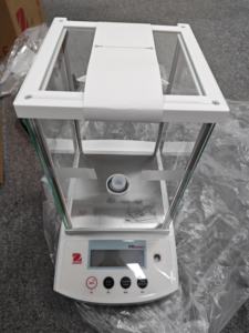 PR 시리즈 정밀 저울 Ohaus 실험실 분석용 스케일 유리 바람막이 포함 고정밀 120g/0.0001g - Product Image 4