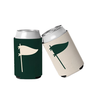 Porta Bebidas Aislado de Color Sólido con Logotipo Personalizado, Funda de Neopreno para Latas de Cerveza, Funda Plegable para Latas, Enfriador de Latas de Cerveza en Blanco - Product Image 1