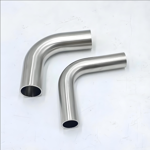 Limpia tubos de acero inoxidable Codo sin costuras 304 316 Pulido Higiénico Grado alimenticio Resistente a la corrosión Durable - Product Image 2
