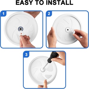 Kit de 12 Piezas de Tornillos para Ruedas de Limpieza de Piscinas Polaris 280/180 C55 y Arandelas C64 - Product Image 5