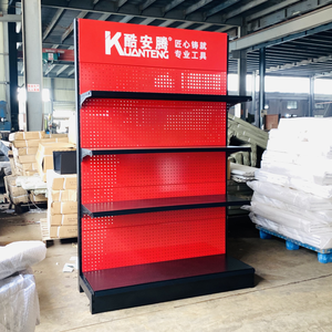 Thượng Hải Xingye biểu tượng tùy chỉnh màu đen Pegboard espositore gondolas de triển lãm supermercado hiển thị giá quảng cáo kệ - Product Image 3