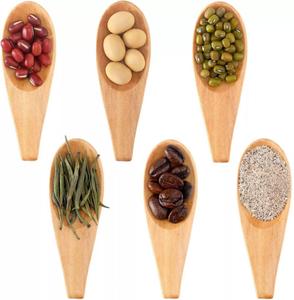 Cucharas de Bambú Hechas a Mano para Condimentos y Café, Cucharitas de Madera para Medir Miel y Alimentos Sólidos para Bebés, Venta al Por Mayor Personalizada - Product Image 1