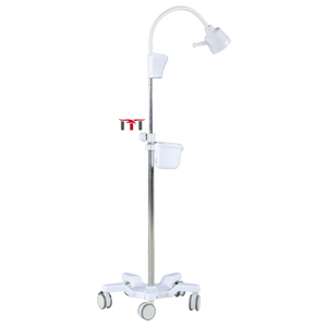 Lampe d'examen médical mobile LED MT <span class=keywords><strong>MEDICAL</strong></span> pour hôpital avec roues et panier, bras flexible, lumière auxiliaire chirurgicale - Product Image 4