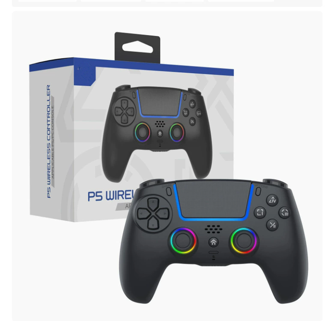 P5 Dual-Hall Effect Six-axis Gyroscope Body-sensing Dual-vibration Wireless BT P5 Game Controller
