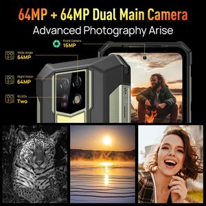 Téléphone robuste Ulefone Armor 24, 24 Go, 256 Go, batterie 22000 mAh, lampe de camping LED, utilisation en extérieur - Product Image 6