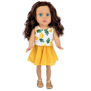 Muñeca Reborn 2026 con Vestido Amarillo, Muñeca de Goma Suave de Simulación, Muñeca para Dormir, Muñeca Realista - Product Image 5