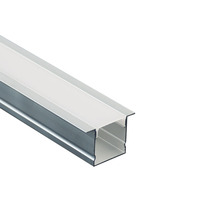 Profilé en aluminium à encastrer modèle populaire 2020A pour bande lumineuse à LED