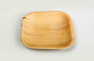 Plato Cuadrado de Hoja de Areca de 5 Pulgadas, Ecológico, Desechable, Biodegradable, Vajilla de Hoja de Palma, Proveedor al por Mayor en India - Product Image 4