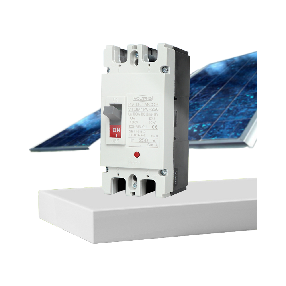 Заводское сертифицирование DC Solar 1P 2P 3P 4P 1000V 1500V 100A 125A 1000A выключатель электрические выключатели MCCB для использования в системе PV