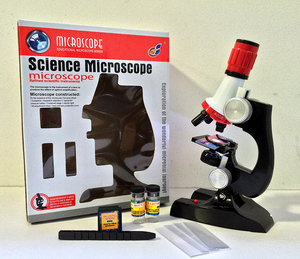 Microscope pour enfants en plastique Gelsonlab à <span class=keywords><strong>prix</strong></span> avantageux 100X 200X 450X - Product Image 4