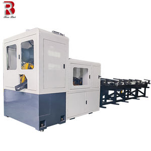 Scie à froid <span class=keywords><strong>CNC</strong></span> horizontale hydraulique automatique pour la coupe en acier inoxydable en acier allié-noyau comprenant une découpeuse de tuyau - Product Image 1