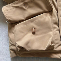 Fabricant, nouveauté, vêtements de travail personnalisés en velours côtelé à col rabattu, veste décontractée en coton à revers pour hommes