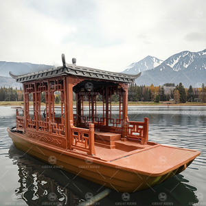 Barco de recreo de estilo chino para <span class=keywords><strong>turismo</strong></span> cultural y cruceros lacustres con <span class=keywords><strong>motor</strong></span> eléctrico - Product Image 5