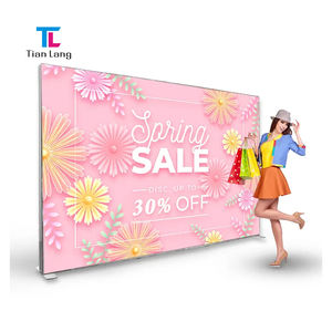 TianLang Publicidad al aire libre Marco LED Caja de luz Soporte Forma rectangular para stand de exhibición de ferias comerciales - Product Image 1