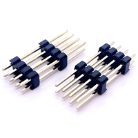 Conector USB Soulin Personalizado de 1-40 Pines, Paso de 2.54mm, Cobre, Una o Dos Filas, Conector de Placa PCB, Clasificación IP67, 3.0 Amperios, Macho, de Fábrica