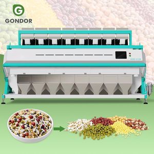 Machine de tri et de calibrage pour graines de riz, grains de café, graines de cardamome, graines de sésame, couleur polymère verte - Product Image 1