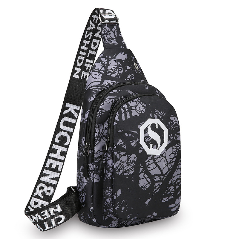 Camouflage noir [double réfléchissant]