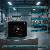 Alat Ukur Konsentrasi Debu 0-1000Mg Layar Tampilan Definisi Tinggi Super Anti Fouling Versi Upgrade Gcg1000