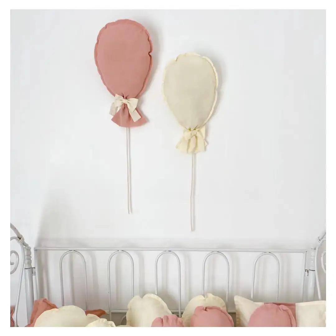 Ballon tenture murale ornements coton dessin animé enfants oreiller Style nordique chambre suspendus décorations bébé chambre décor décor à la maison