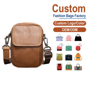 <b>Pebbled</b> Leather Crossbody Bag Caramel Brown | Factory Custom OEM/ODM for Lifestyle & E-commerce Brands - Product Image 1
