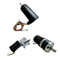 Moteur CC à balais ou sans balais de haute qualité à bon prix, taille 30mm-130mm, puissance 10w-2000w / Moteur CC électrique à engrenages 24v 12v 36v 48v 220v