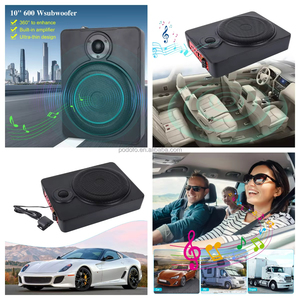Subwoofer Delgado para Auto Podofo de 12V, Subwoofer Activo SPL de 600W, Subwoofer para Auto Bajo el Asiento, Subwoofer para Automóvil - Product Image 3