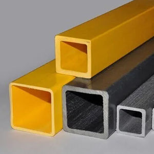 Profilé d'angle en fibre de verre <span class=keywords><strong>composite</strong></span> GRP résistant à la corrosion ISO-Résine/résine ignifuge Profilé de pultrusion FRP - Product Image 3