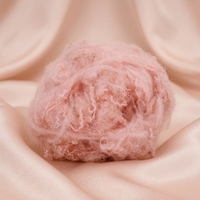 Fibre de polyester vierge teinte blanche et colorée, résistante à l'abrasion et antistatique, pour textiles de maison, coussins, oreillers et jouets en peluche
