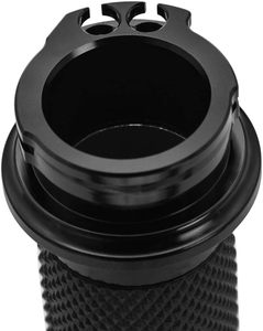 Puños de Manillar de 1 Pulgada para Motocicleta, Puños de Manillar con Cable de Aceleración para Sportster Touring Dyna Softail 883 1200 - Product Image 6