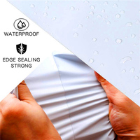 OEM Saco Correio Eco Courier Sac d'enveloppe en HDPE à bas prix Enveloppes de livraison en poly blanc avec joint pour expédition