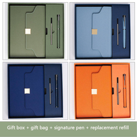 SHANQI - Juego de Regalo Promocional Empresarial con Logotipo Personalizado, Regalo Corporativo para Hombres y Mujeres, Cuaderno de Tela, Bolígrafo, USB, Taza con Impresión