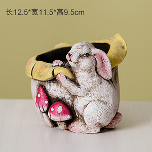 JM Vasi da Tavolo Classici Coreani Dipinti a Mano con Fiori Selvatici Assortiti, Vasi per Piante Succulente Vive da <span class=keywords><strong>Giardino</strong></span> - Product Image 4