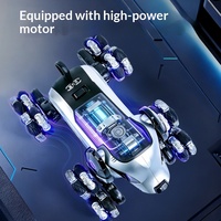 Nouvelle voiture télécommandée robot chien électrique en plastique, contrôlée par application, avec portée de 50 m, pour utilisation intérieure et extérieure, pour garçons