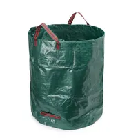 3X300L Garden Bag - Extra Large Reusable Leaf Bags Collapsible Gardening  Containers for Lawn and Yard Waste with 4 Handles - China PP Woven Bag and  Bag price