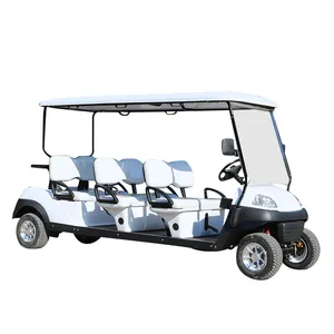 Wholesale Factory Supply Golf Cart Factory 4 Person Seater Top Quality Intelligent Charger Electric Golf Cart Supplier for Sale